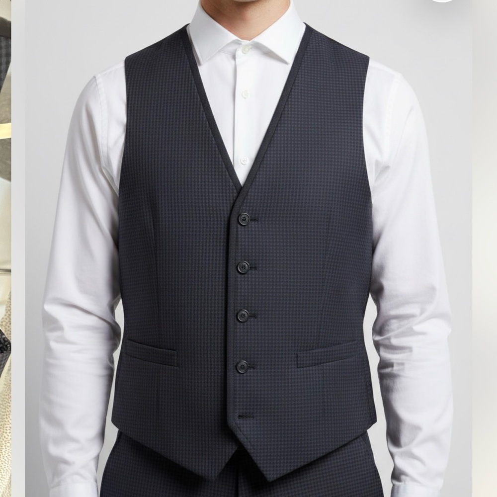 Zara Dark Gray Men's Vest